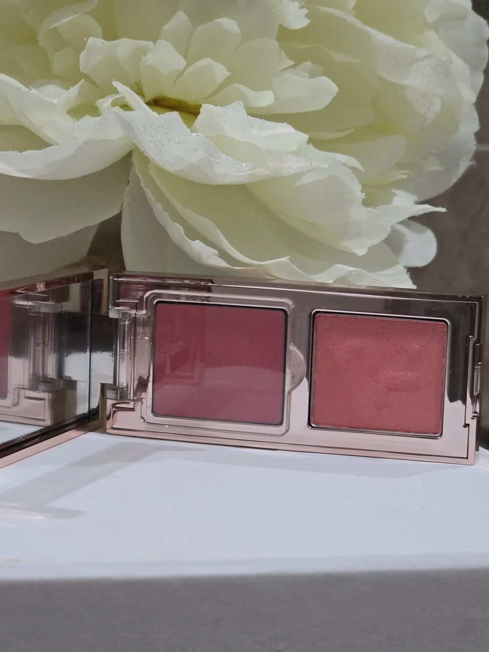 Patrick Ta Luxe Pink Cream-to-Powder Blush Duo In Shade She's That Girl